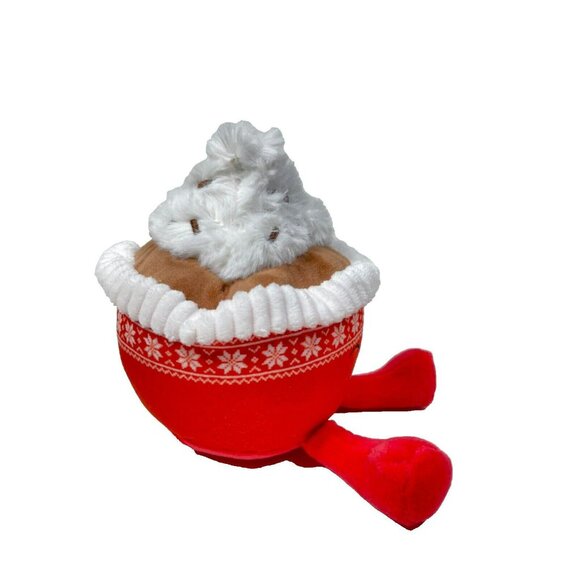 Gigglescape 5" Holiday Hot Cocoa Mug Soft Plush Toy - Picture 6 of 14
